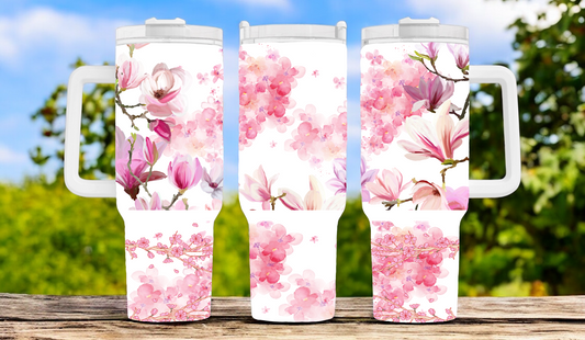 Flower 40oz Tumbler