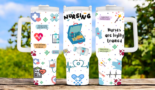 Nurse 40oz Tumbler
