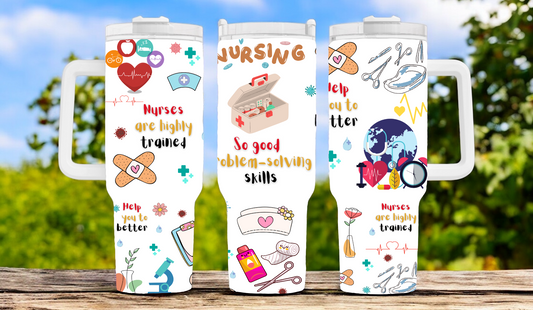 Nurse 40oz Tumbler