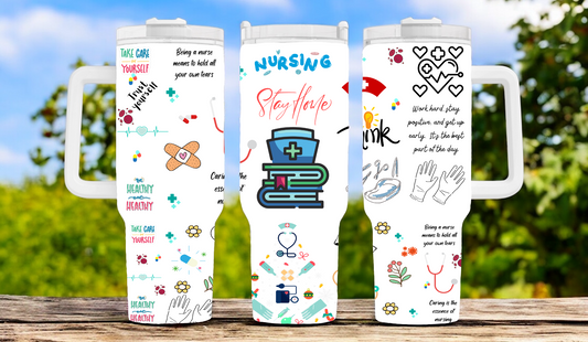 Nurse 40oz Tumbler