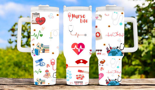 Nurse 40oz Tumbler