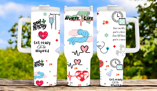 Nurse 40oz Tumbler