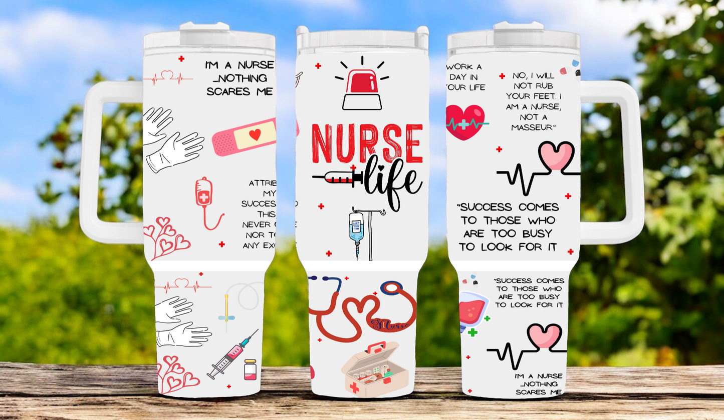 Nurse 40oz Tumbler