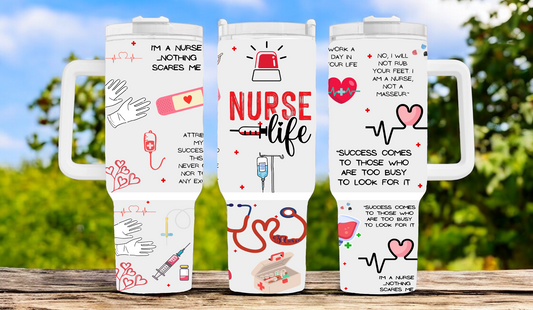 Nurse 40oz Tumbler