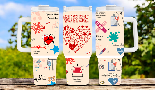 Nurse 40oz Tumbler