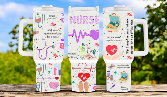 Nurse 40oz Tumbler