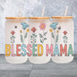 Blessed Mama Glass Cup