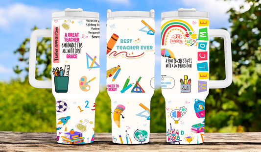 Teacher 40oz Tumbler