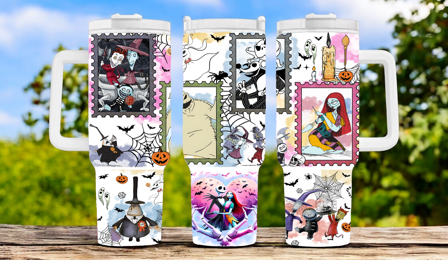 Nightmare Before Christmas 40oz Tumbler