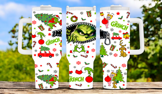 Grinch 40oz Tumbler