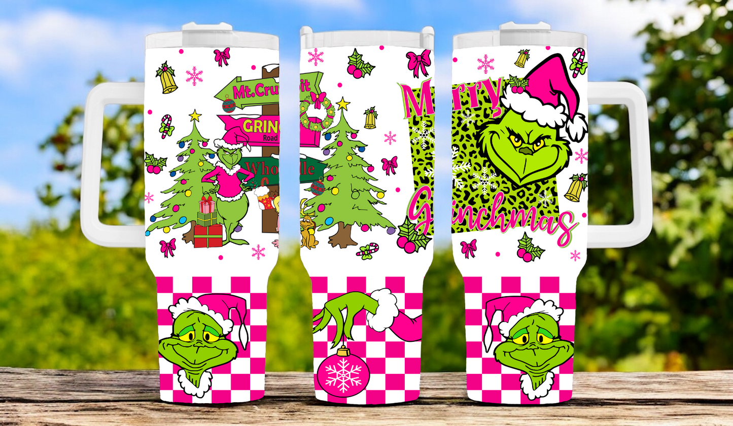 Grinch 40oz Tumbler