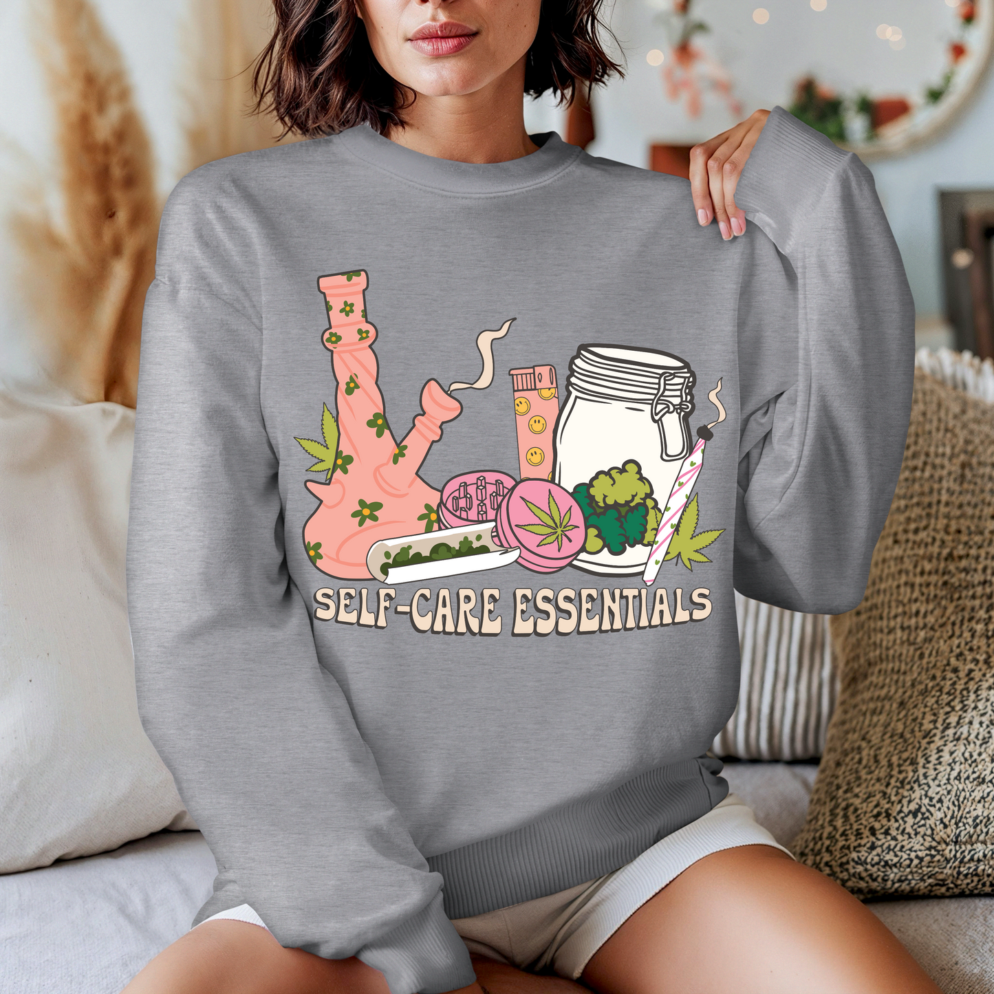 Self-Care Essentials Sweater