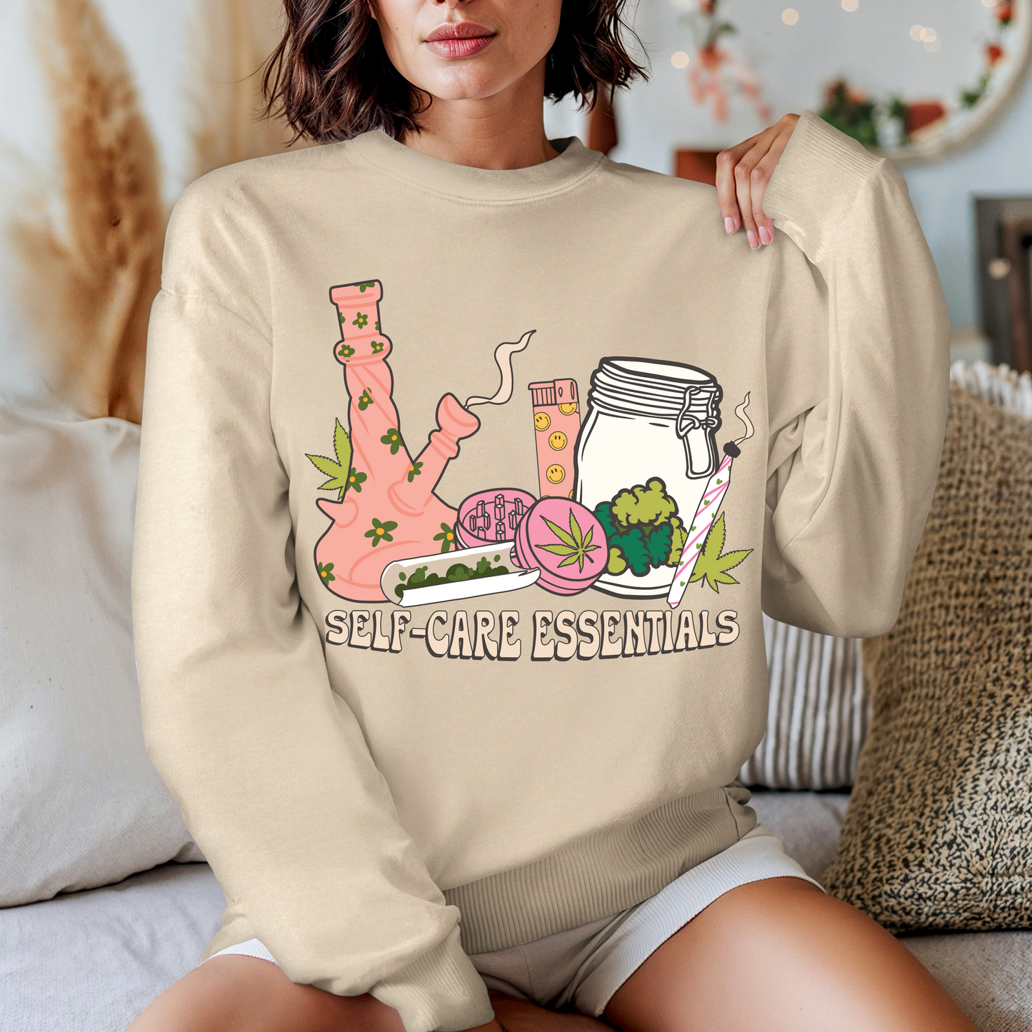 Self-Care Essentials Sweater