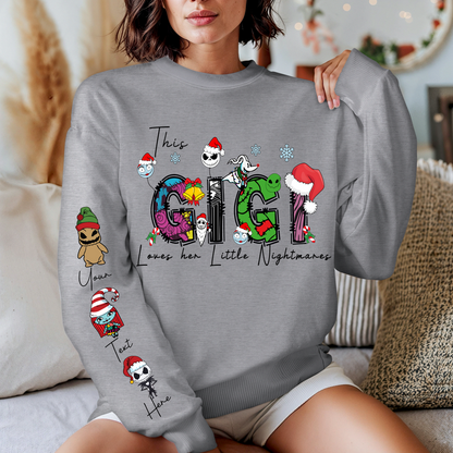 Gigi Nightmare Before Christmas Sweater