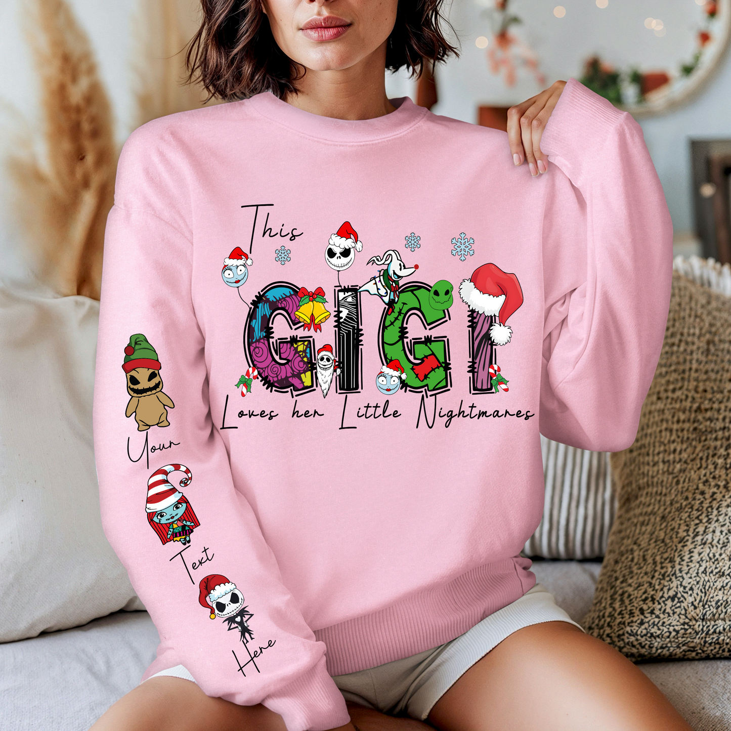 Gigi Nightmare Before Christmas Sweater