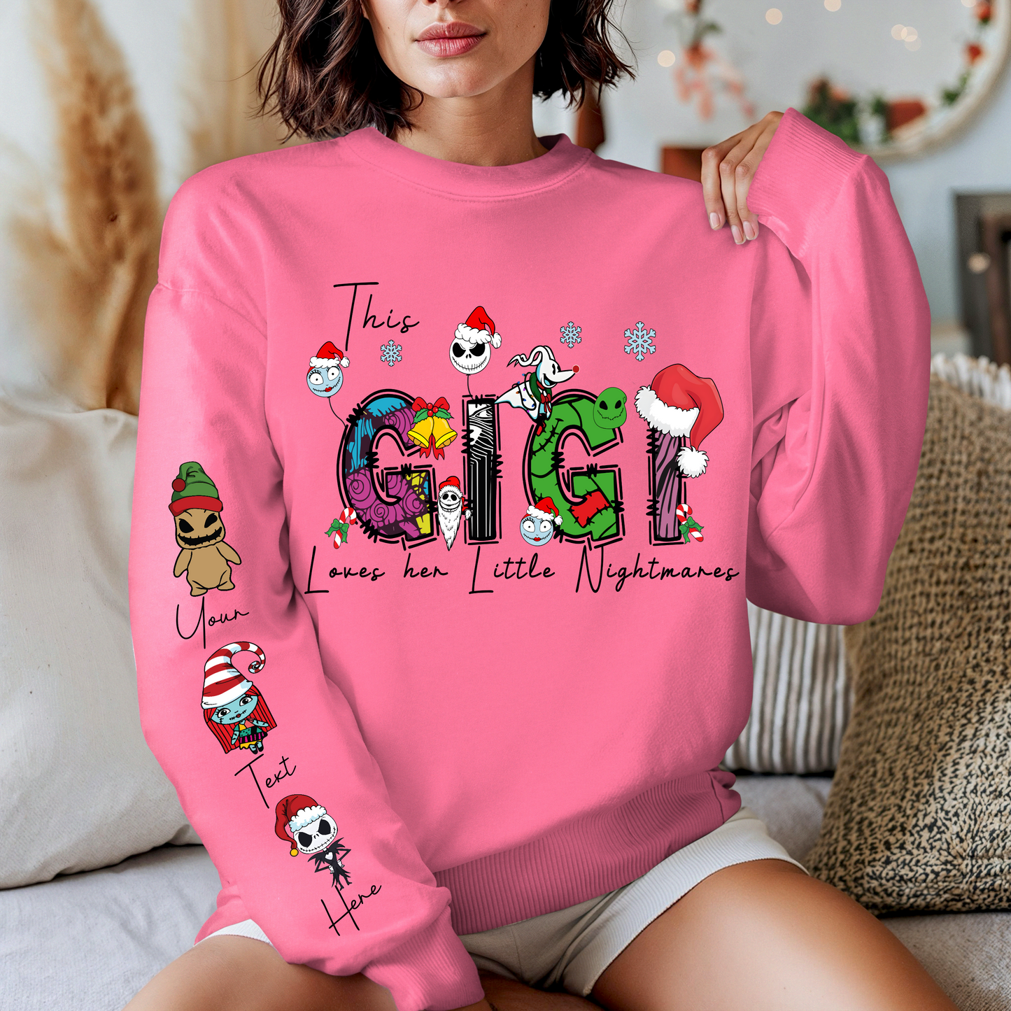 Gigi Nightmare Before Christmas Sweater