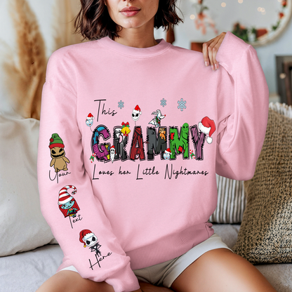 Grammy Nightmare Before Christmas Sweater