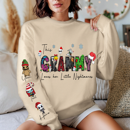Grammy Nightmare Before Christmas Sweater