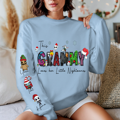 Grammy Nightmare Before Christmas Sweater