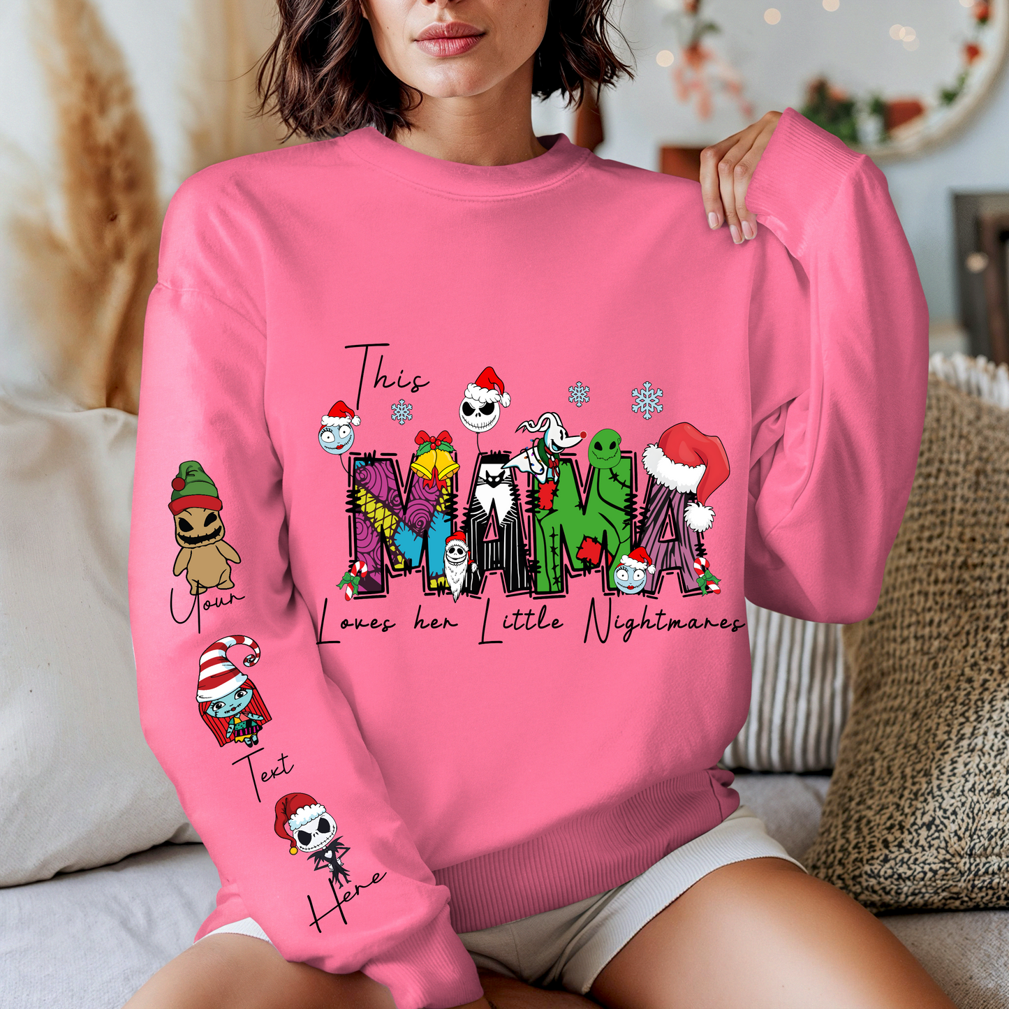 Mama Nightmare Before Christmas Sweater