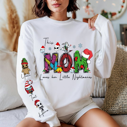 Mom Nightmare Before Christmas Sweater