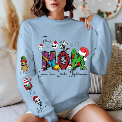 Mom Nightmare Before Christmas Sweater