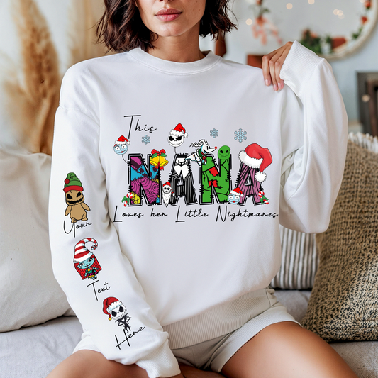 Nana Nightmare Before Christmas Sweater
