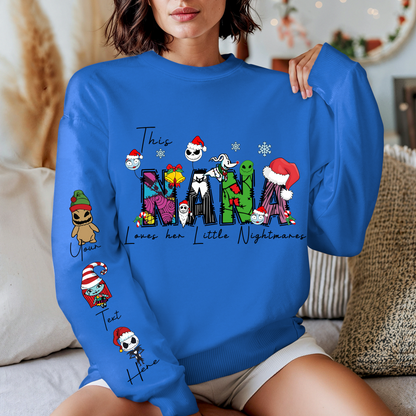 Nana Nightmare Before Christmas Sweater