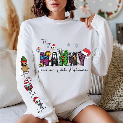 Nanny Nightmare Before Christmas Sweater