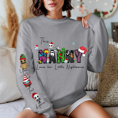 Nanny Nightmare Before Christmas Sweater