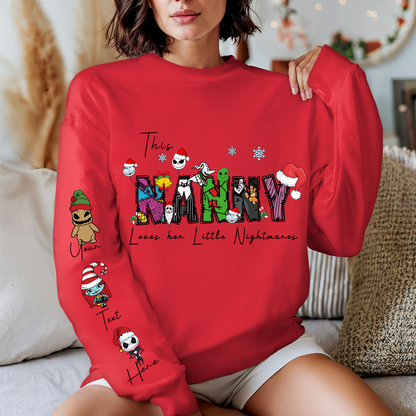 Nanny Nightmare Before Christmas Sweater