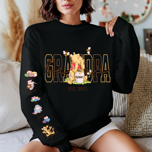 Grandpa Pooh Bear Sweater
