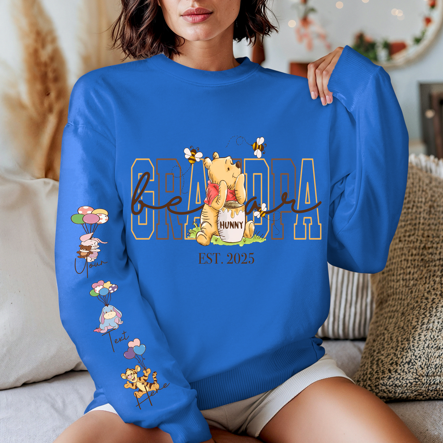 Grandpa Pooh Bear Sweater
