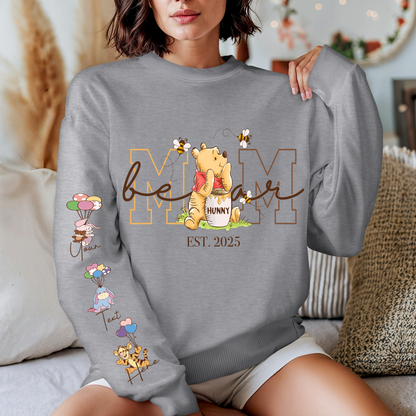Mom Pooh Bear Sweater
