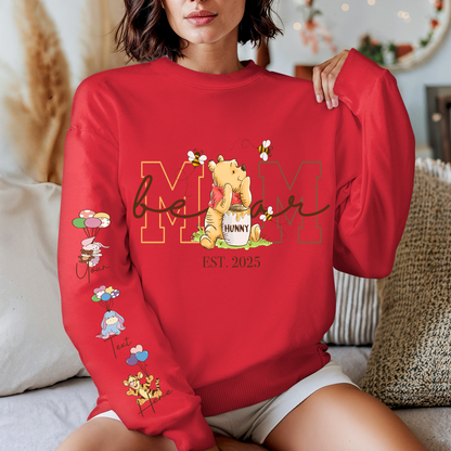 Mom Pooh Bear Sweater