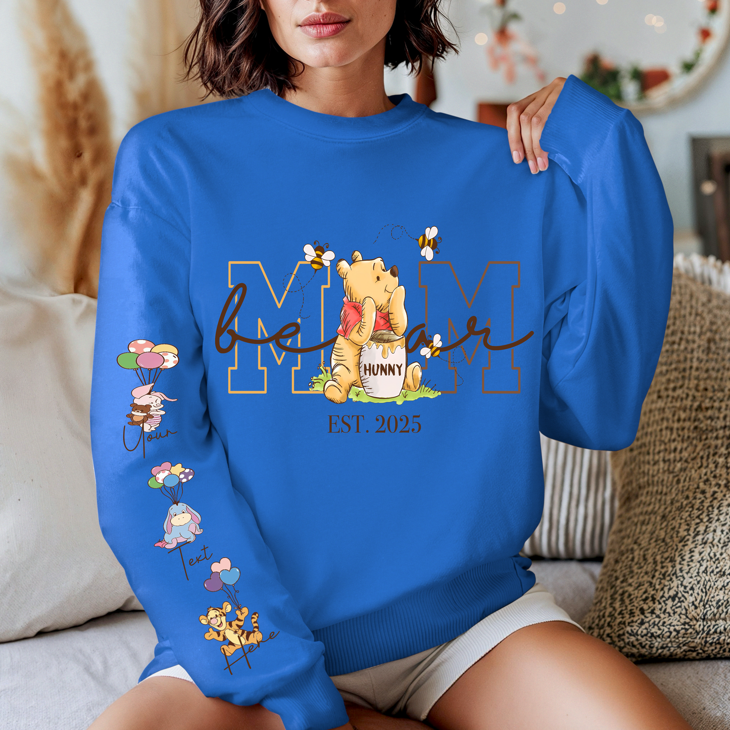 Mom Pooh Bear Sweater