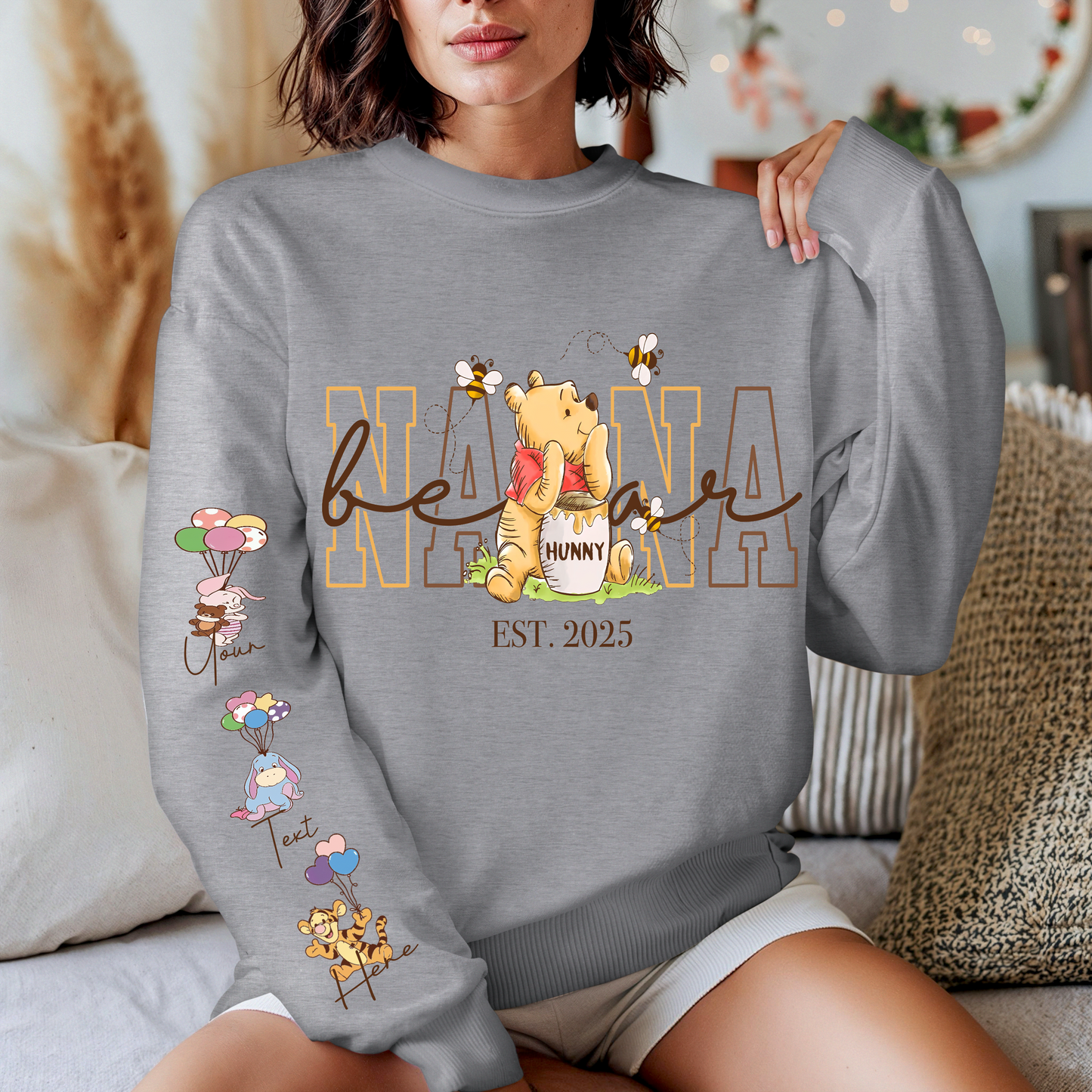 Nana Pooh Bear Sweater