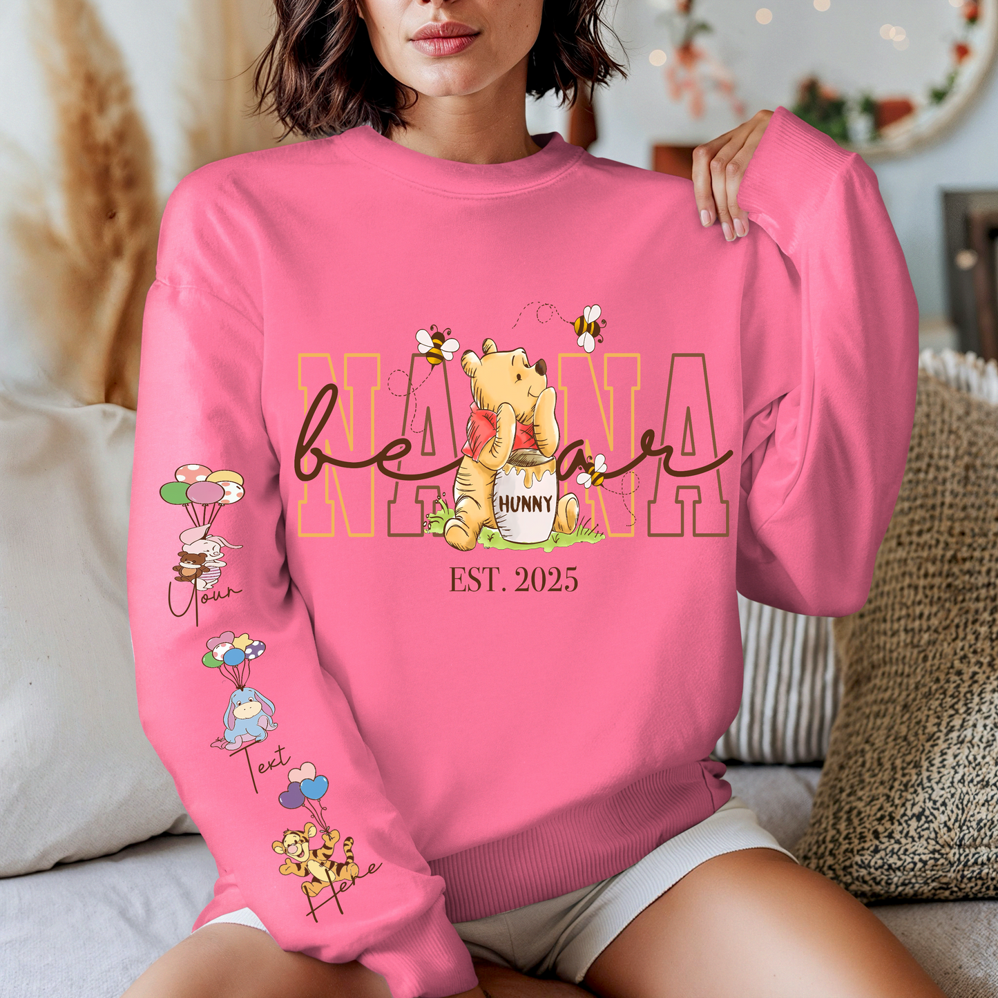 Nana Pooh Bear Sweater