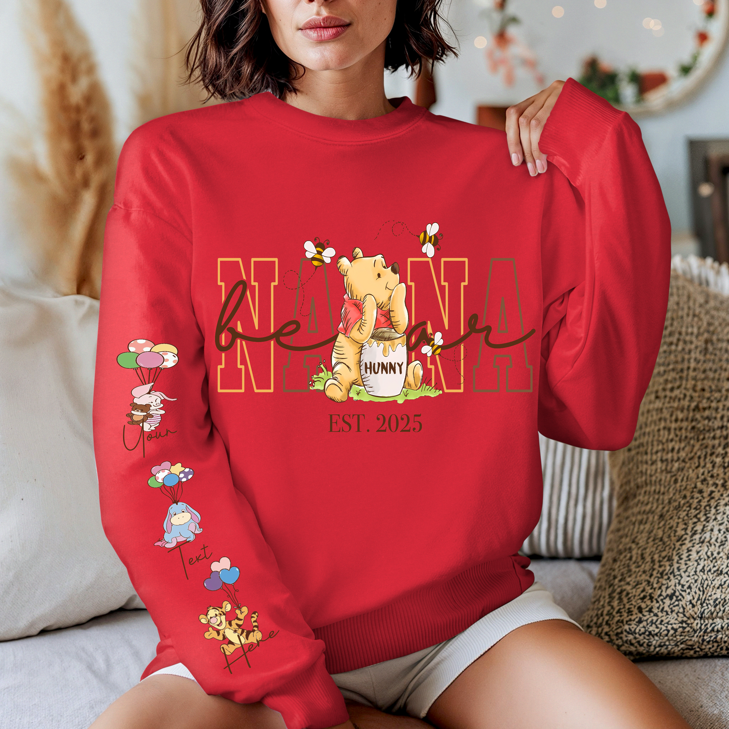 Nana Pooh Bear Sweater