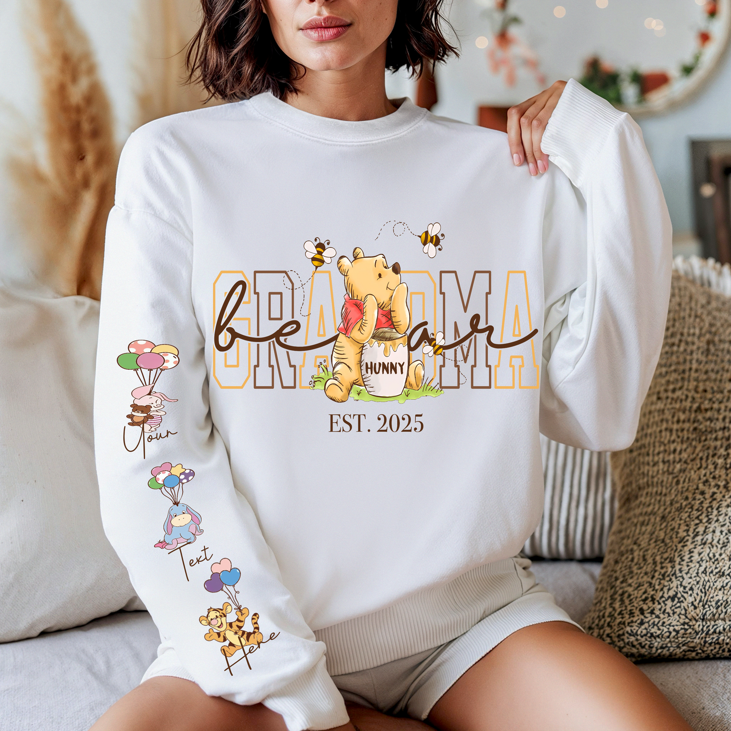 Grandma Pooh Bear Sweater
