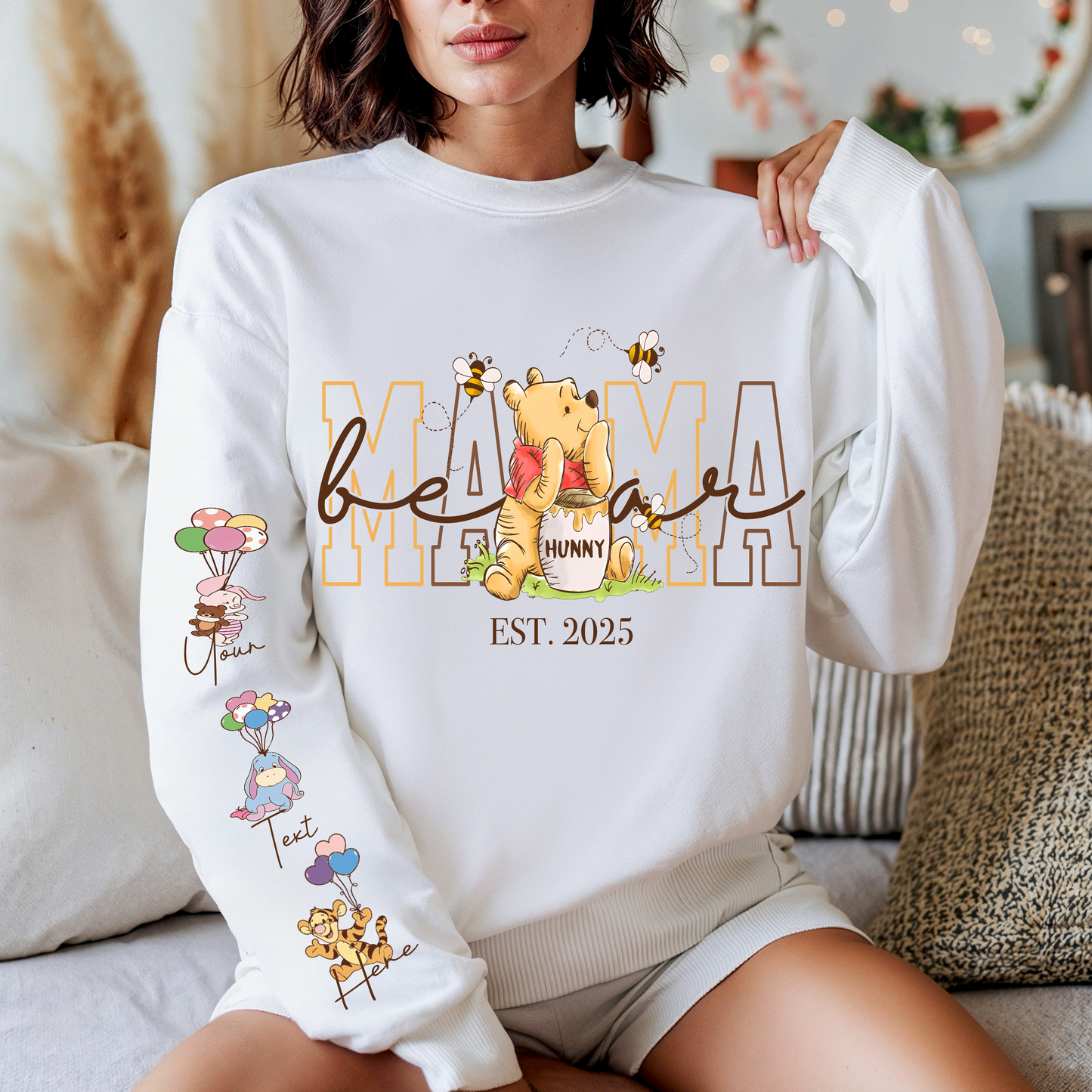 Mama Pooh Bear Sweater