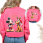 Christmas Mickey and Pluto Sweater