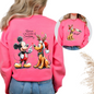 Christmas Mickey and Pluto Sweater