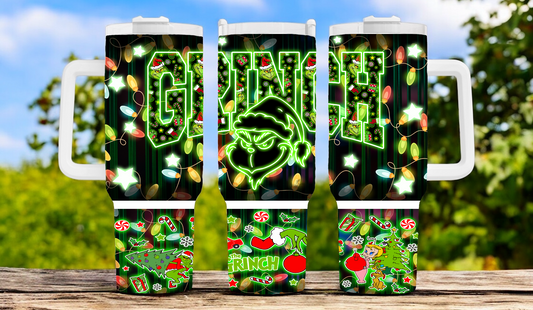 Grinch 40oz Tumbler