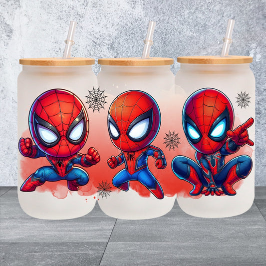 Superhero Glass Cup